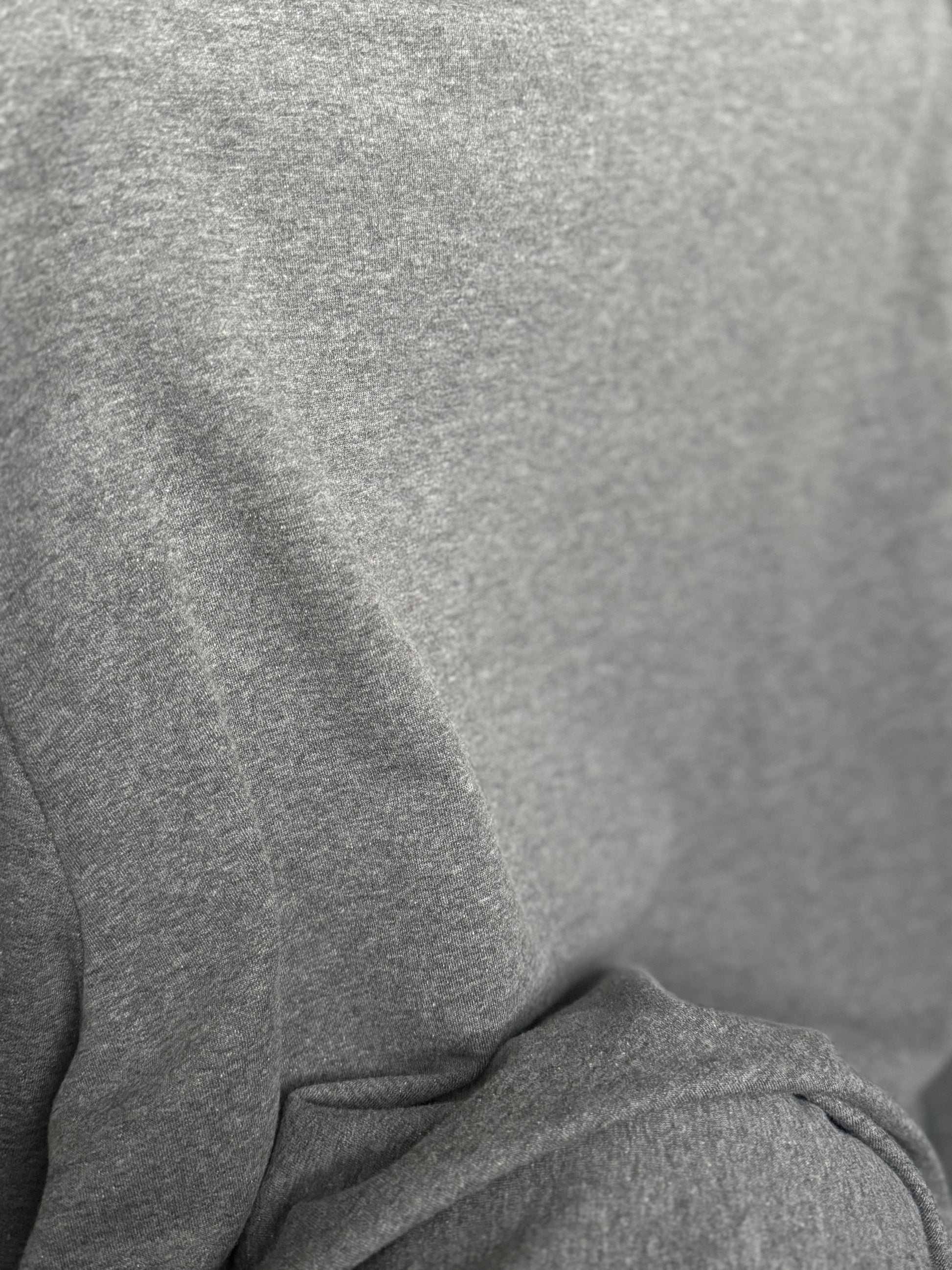 Unisex kilpinio trikotažo palaidinė “Pilkas melanžas”