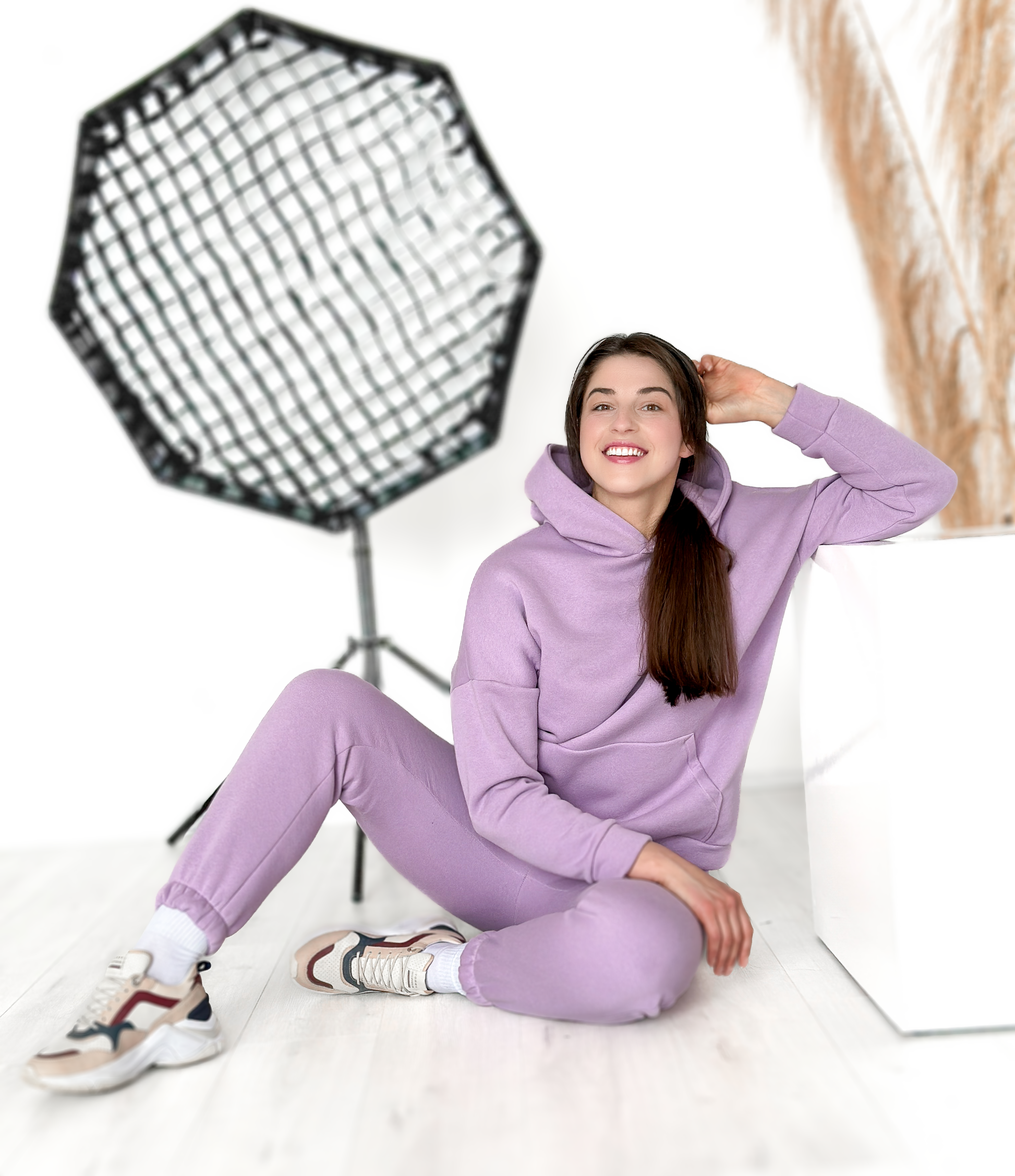 Oversize komplektas  "Alyvinė svajonė"