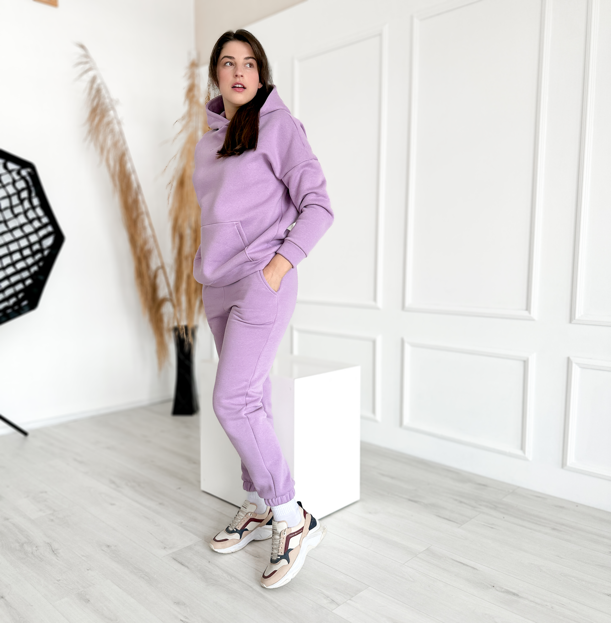 Oversize komplektas  "Alyvinė svajonė"