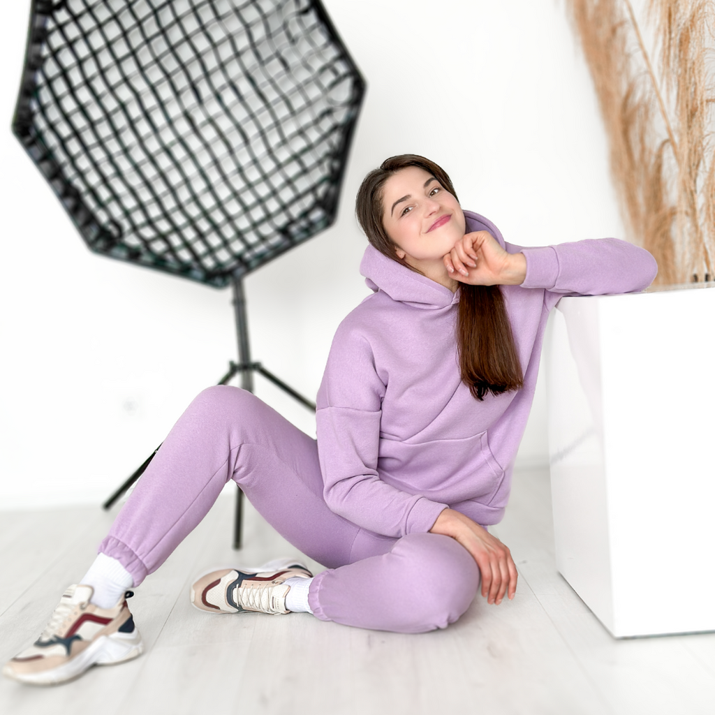 Oversize komplektas  "Alyvinė svajonė"