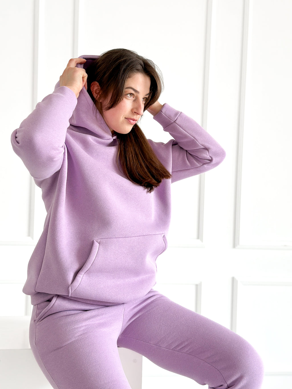 Oversize komplektas  "Alyvinė svajonė"